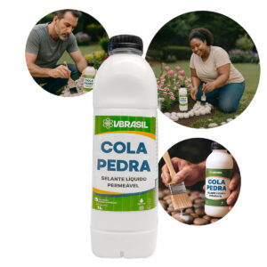 Cola Pedra Fixador de Pedras para Jardim [1 Litro]